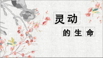 《第2课 灵动的生命》PPT课件1(1)-九年级美术上册苏少版