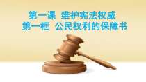 《公民权利的保障书》PPT课件1-统编版八年级下册道德与法治
