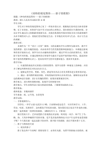 《8.奇特的视觉图形》教学设计5-八年级美术下册浙人美版