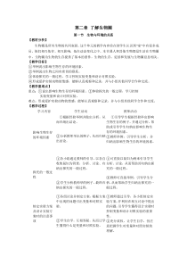 第一节《生物与环境的关系》精品教案-七年级生物上册【人教版】