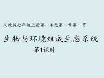 1.2.1《生物与环境组成生态系统》PPT课件1-七年级生物上册【人教版】