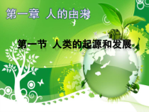 4.1.1《人类的起源和发展》PPT课件8-七年级生物下册【人教版】