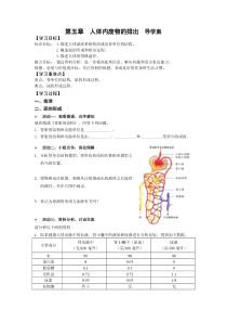 4.5.2《人体内废物的排出》导学案1-七年级生物下册【人教版】
