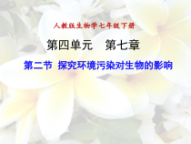 4.7.2《探究环境污染对生物的影响》PPT课件4-七年级生物下册【人教版】
