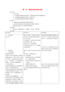 第五单元第一章第一节《腔肠动物和扁形动物》教案-八年级上册生物人教版