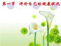 8.3.1《《评价自己的健康状况》》PPT课件2-八年级下册生物人教版