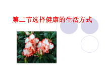 8.3.2《选择健康的生活方式》PPT课件3-八年级下册生物人教版
