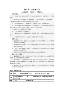 《光现象复习课》教学设计3-八年级物理上册【人教版】