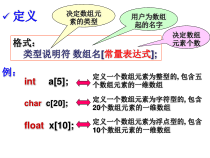 C语言一维数组课件