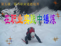 在职业实践中锤炼-课件