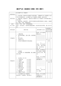 《发展综合性身体控制技能》教学设计7-八年级体育与健康【冀教版】