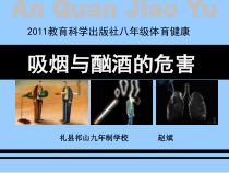 《吸烟与酗酒的危害》PPT课件2-八年级体育与健康【教科版】