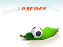 《脚背正面、内侧踢球》PPT课件1-七年级体育与健康【人教版】