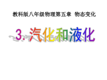 《3.汽化和液化》PPT课件2-八年级物理上册【教科版】