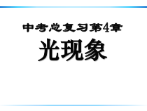 《光现象复习》PPT课件4-八年级物理上册【教科版】