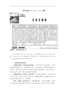 【高考二轮】2019年高考语文高分技巧二轮讲义：专题五　文言文阅读 Word版含答案 