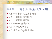 计算机网络基础及应用汇总课件