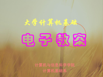 课件-大学计算机基础电子教案-