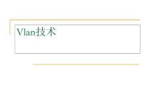 计算机网络技术Vlan技术教案课件