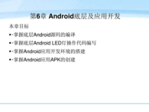 Android底层及应用开发_计算机软件及应用_IT计算机_专业课件