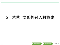 统编版语文高中必修上《芣苢》《文氏外孙入村收麦》ppt课件(27页) 