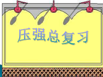 《压强复习》PPT课件2-八年级物理下册【教科版】