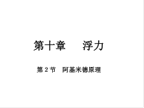 《第二节 阿基米德原理》PPT课件4-八年级物理下册【鲁科版】