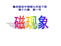 《第一节 磁现象》PPT课件2-九年级物理下册【鲁科版】