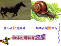 《第一节 动与静》PPT课件3-八年级物理全一册【沪科版】