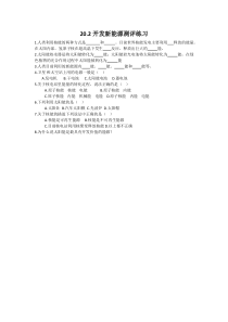 《20.2 开发新能源》测评练习-九年级物理下册【粤沪版】