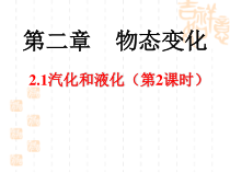 《二、汽化和液化》PPT课件3-八年级物理上册【苏科版】