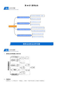 (新高考)高考物理一轮复习讲义：第08讲《圆周运动》(含解析)
