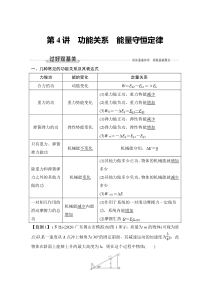 (新高考)高考物理一轮复习课时练习第5章第4讲《功能关系 能量守恒定律》(含解析)
