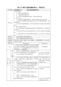 《三、学生实验：探究——平面镜成像的特点》教学设计3-八年级物理上册【北师大版】