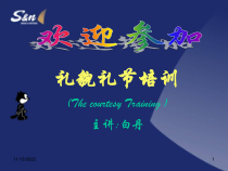 酒店员工礼貌礼节培训课件