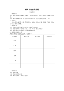 《三、噪声与环保 社会实践调查》课后作业-八年级物理上册【北师大版】