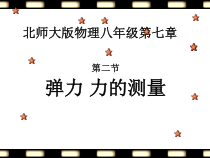 《二、弹力 力的测量》PPT课件1-八年级物理下册【北师大版】