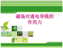 《五、磁场对通电导线的作用力》PPT课件3-九年级物理全册【北师大版】