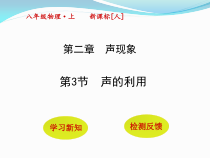 2.3《声的利用》PPT课件5-八年级物理上册【人教版】