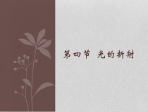 4.4《光的折射》PPT课件5-八年级物理上册【人教版】
