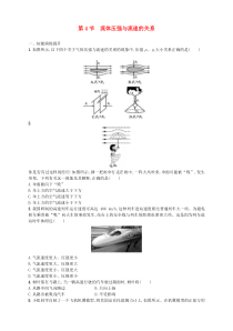9.4《流体压强与流速的关系》同步精练（含解析）-八年级物理下册【人教版】