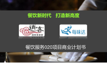 某美食餐饮项目商业计划书课件