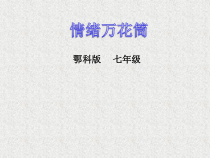 《情绪万花筒》PPT课件 (4)-七年级心理健康【鄂科版】