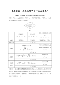 (全国版)高考物理一轮复习课时练习必修2 第四章 专题突破 (含解析)