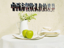 中西方餐饮礼仪差异(第三章)课件
