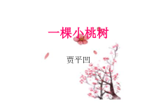 部编版七年级语文下册《一棵小桃树》课件（校内教研课）