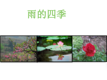 部编版七年级语文上册《雨的四季》课件（厦门公开课）