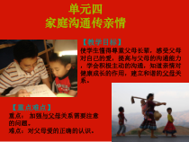 《家庭沟通传亲情》PPT课件-八年级上册心理健康【甘少儿版】