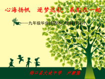 《难忘初中生活》PPT课件-九年级心理健康【华中师大版】