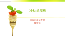 《冲动是魔鬼》PPT课件1-九年级心理健康【辽师大版】